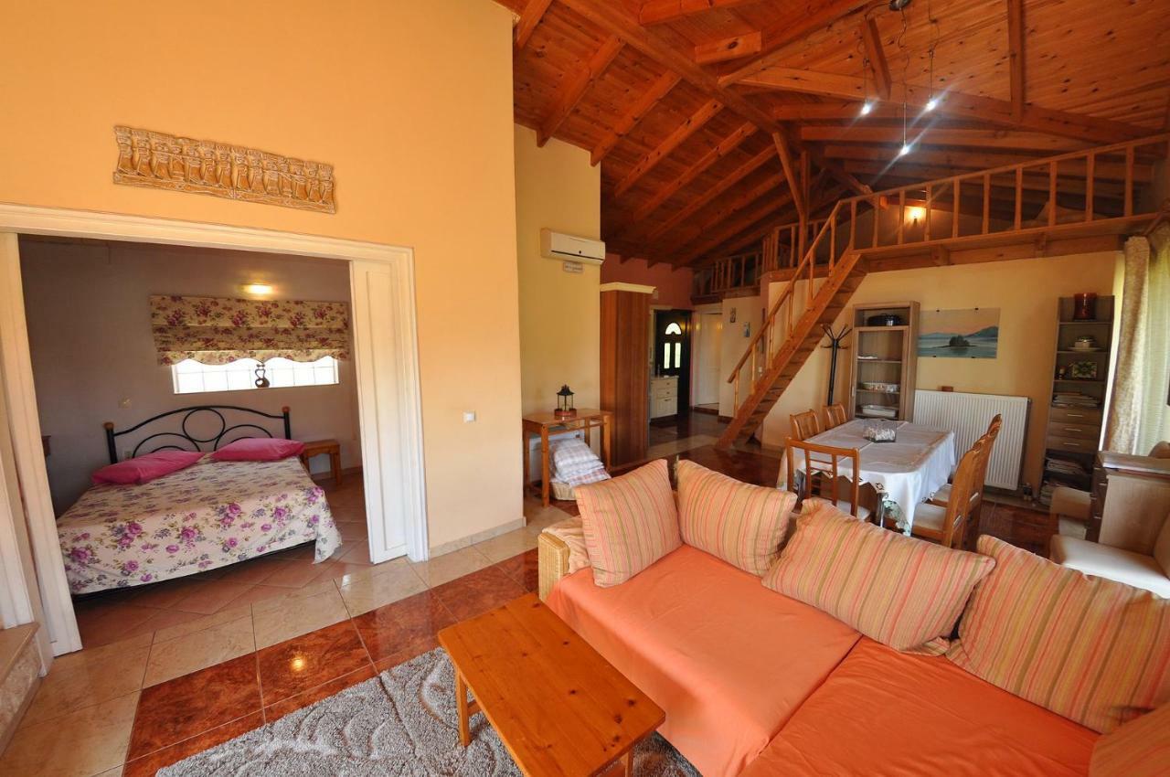 Byronas Apartments Paleokastritsa Bagian luar foto
